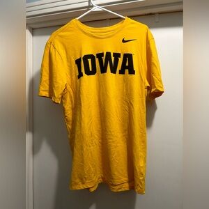 Yellow “IOWA” Nike T-Shirt